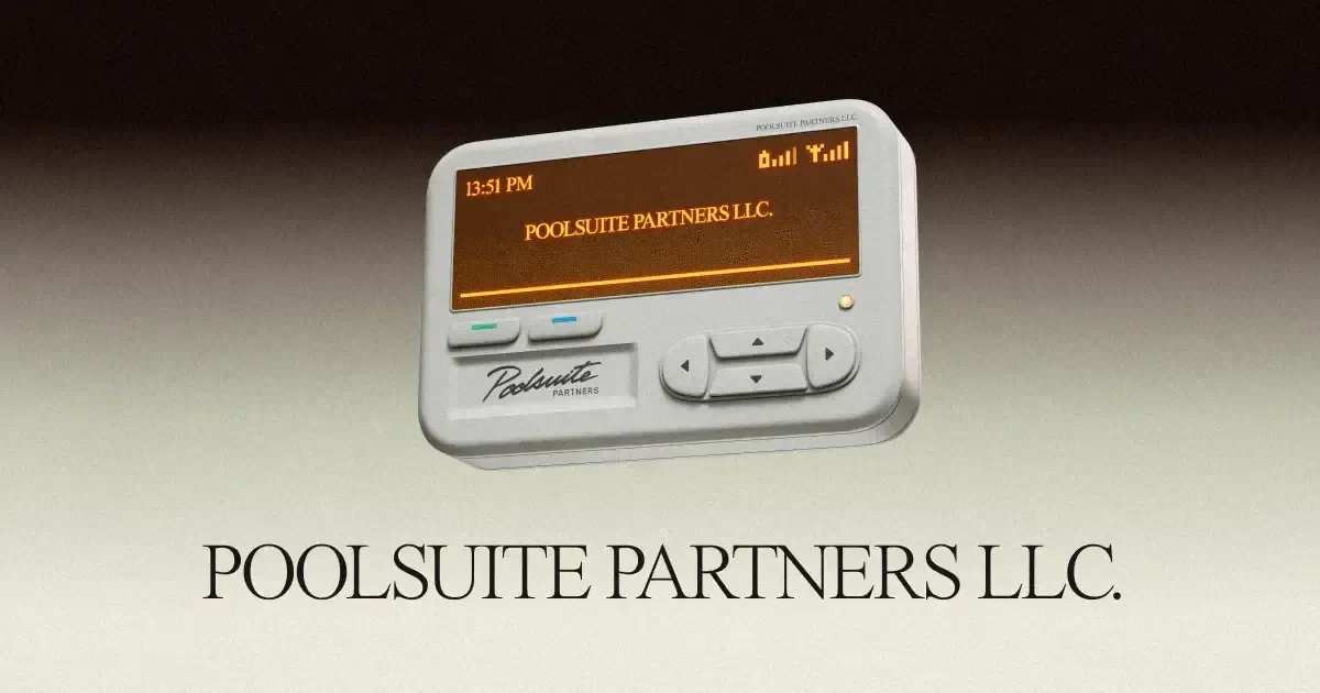 Poolsuite Partners LLC website screenshot from Sitehunter