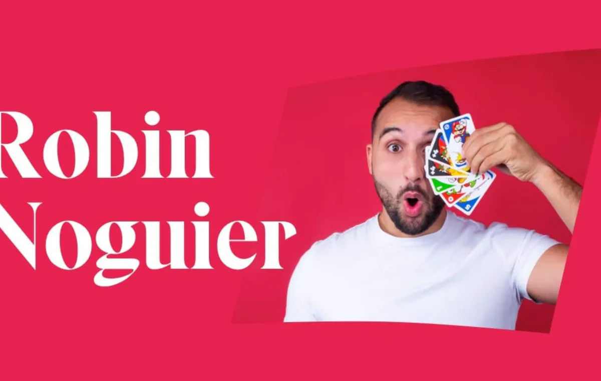 Robin Noguier website screenshot from Sitehunter