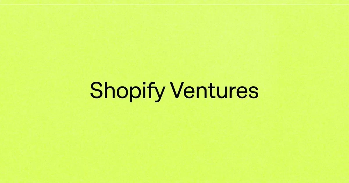 Shopify Ventures website screenshot from Sitehunter