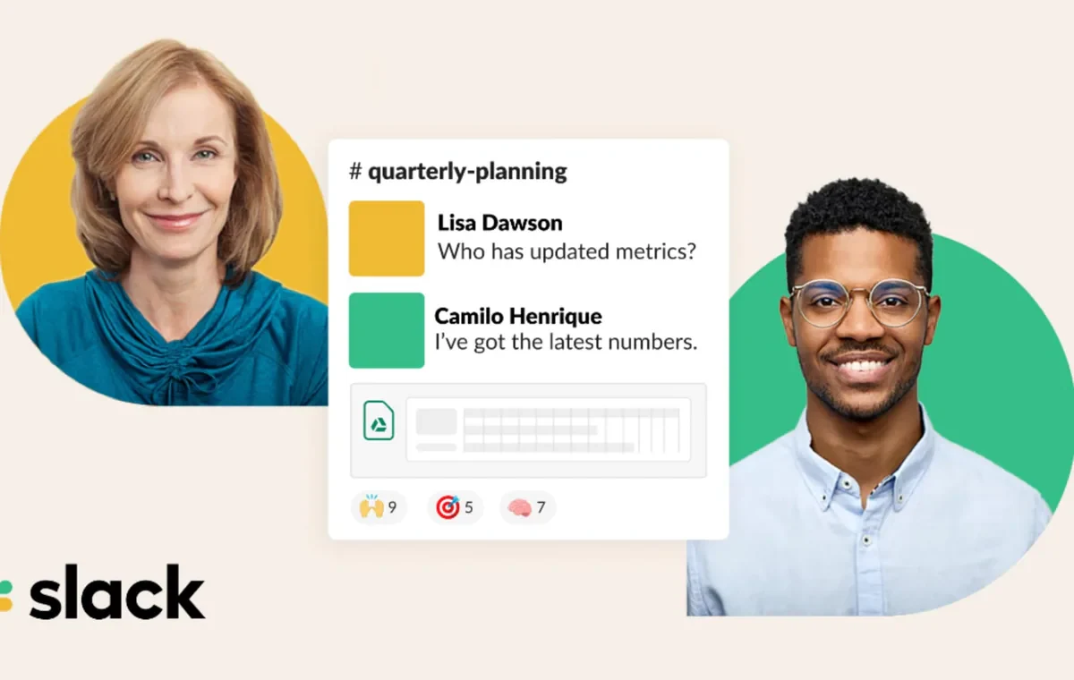 Slack website screenshot from Sitehunter