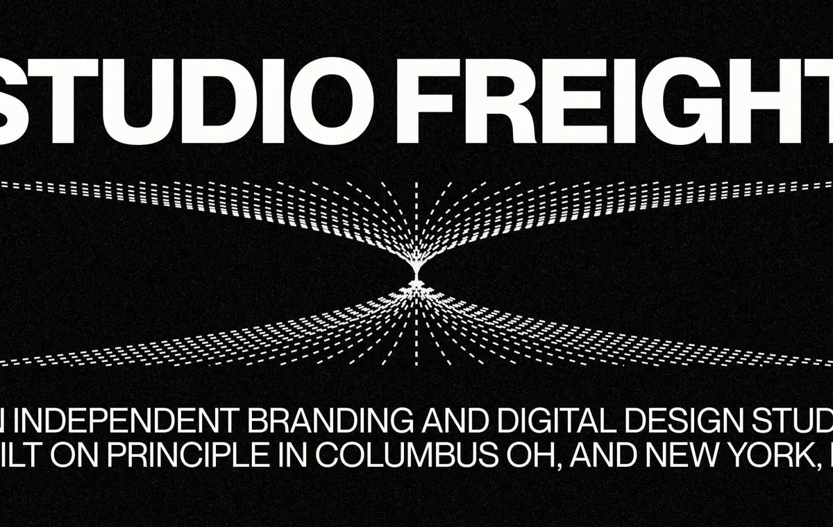 Studio Freight website screenshot from Sitehunter