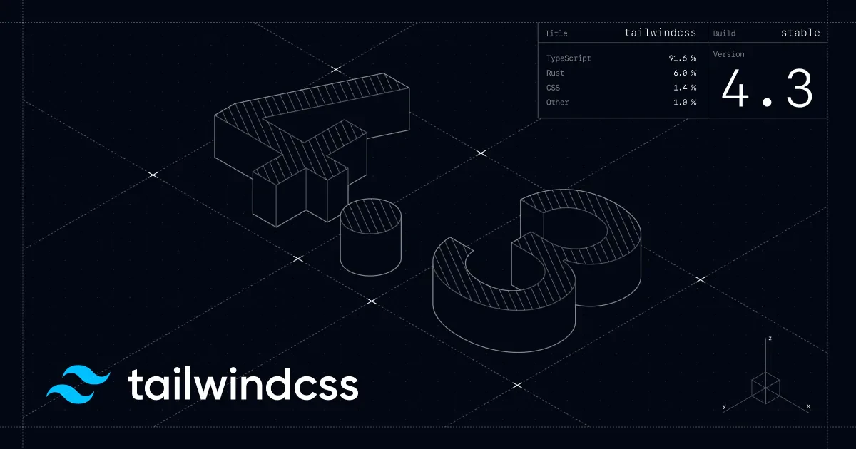 Tailwind CSS website screenshot from Sitehunter