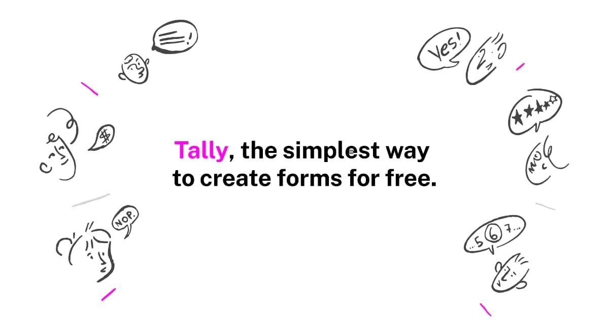 Tally website screenshot from Sitehunter