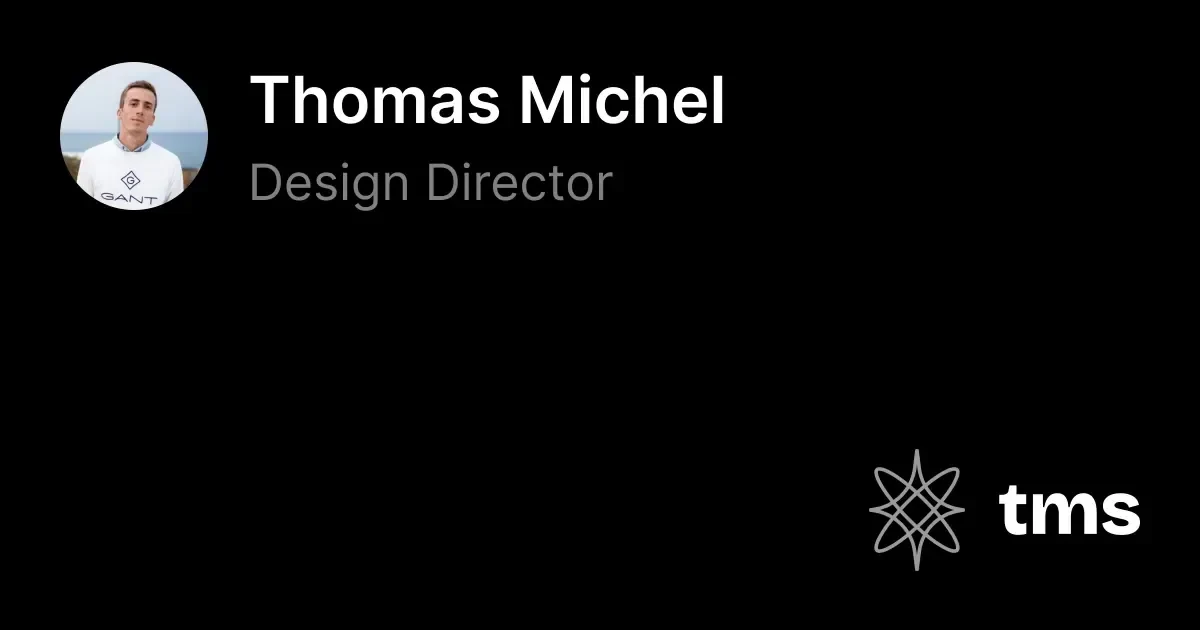 Thomas Michel website screenshot from Sitehunter