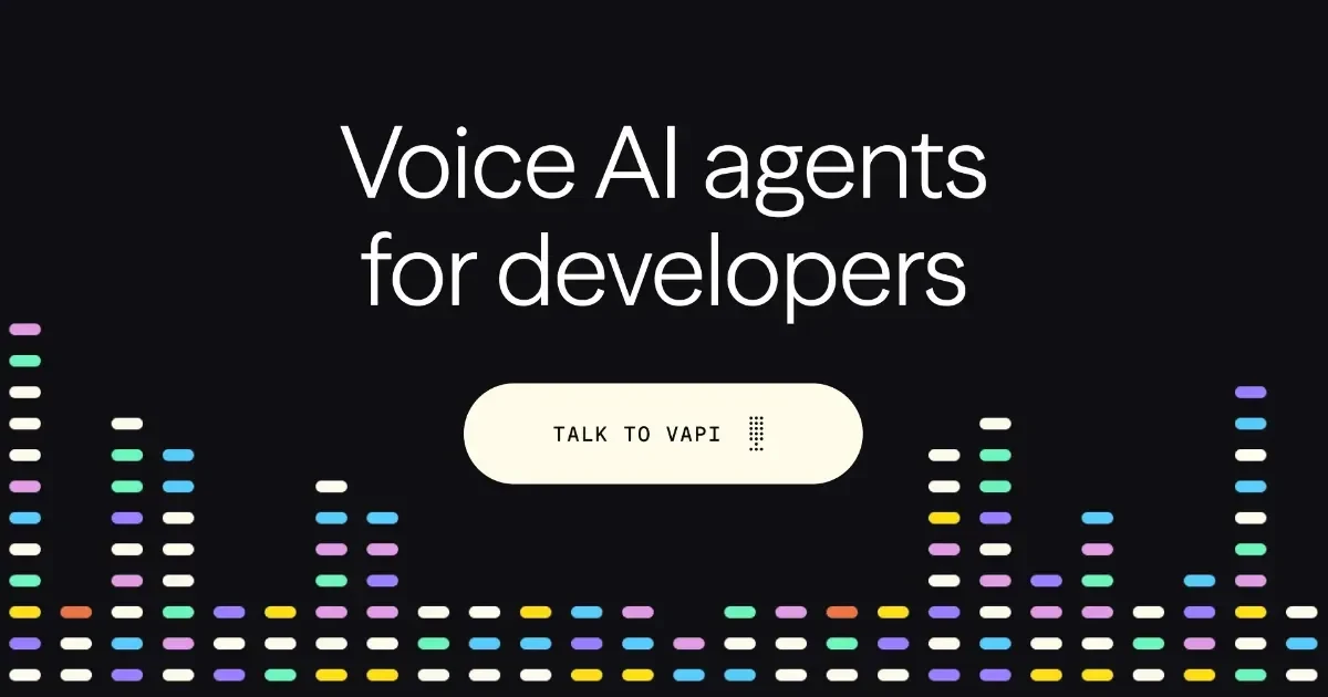 Vapi website screenshot from Sitehunter
